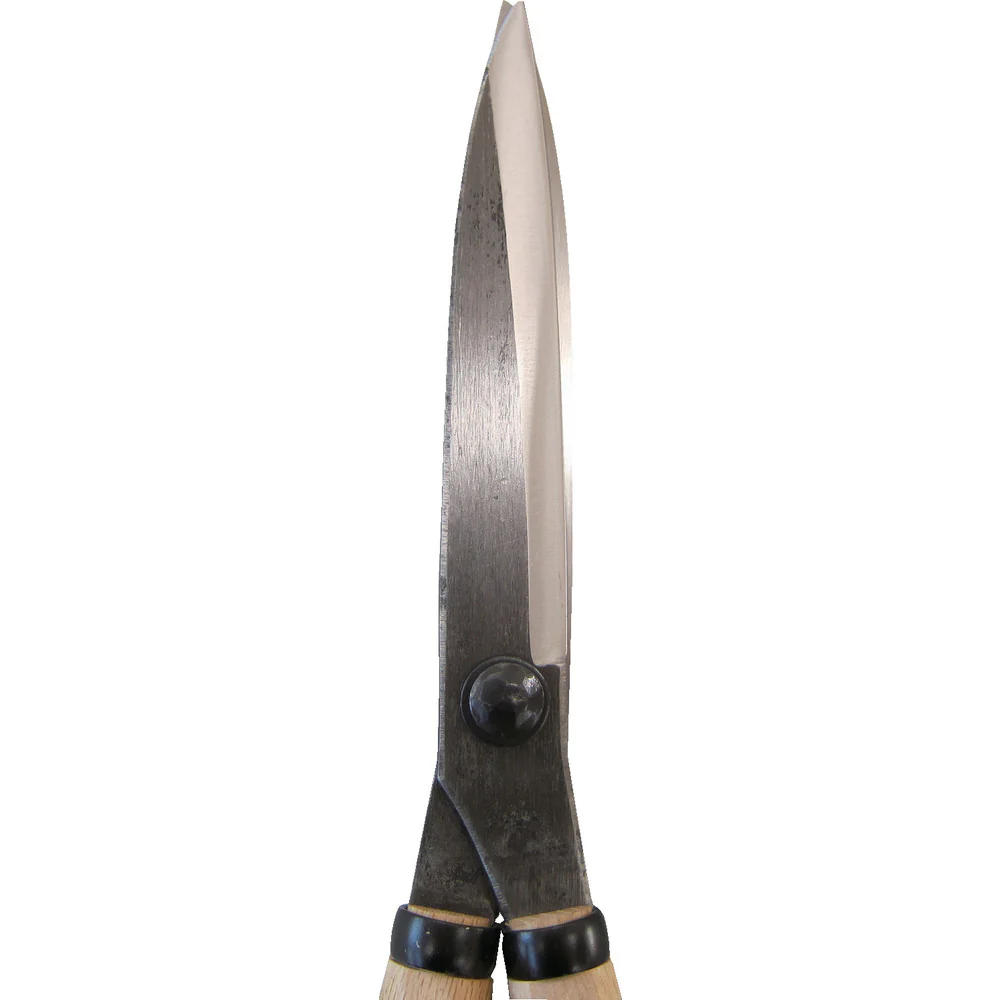 A21 鋼典 刈込鋏 安来鋼付止ナシ 430mm コブ付白樫 【直送品】 返品・キャンセル・他商品と同時購入は不可 - Image 3