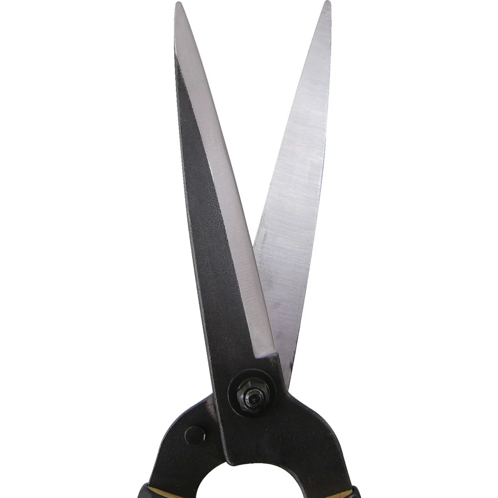 鋼典 刈込ハサミ 調質 又開（門型）刈込鋏 尺7赤塗り柄入 【直送品】 返品・キャンセル・他商品と同時購入は不可 - Image 2