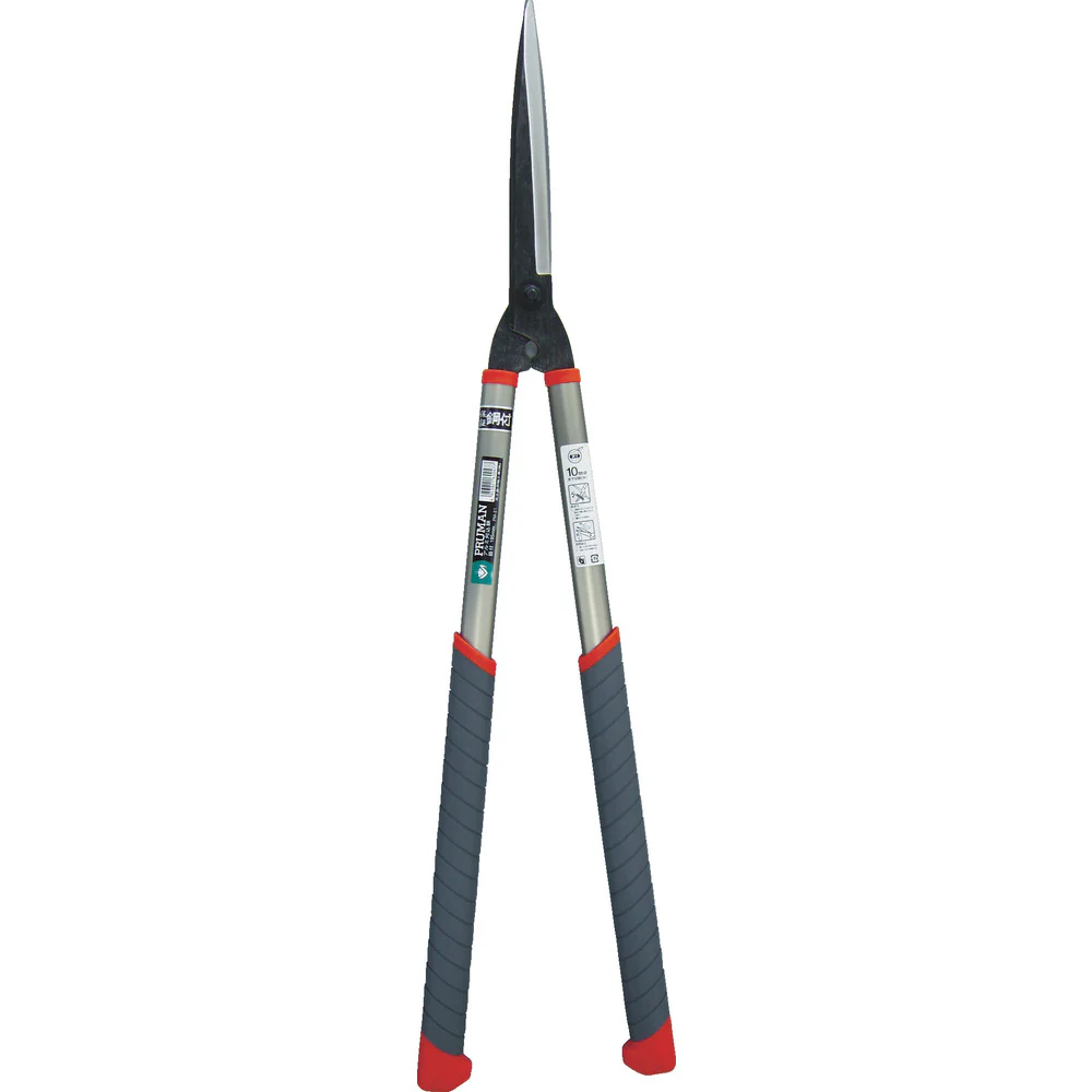 PRUMAN 刈込ハサミ 楕円アルミ505ハンドル 鋼付195 【直送品】 返品・キャンセル・他商品と同時購入は不可
