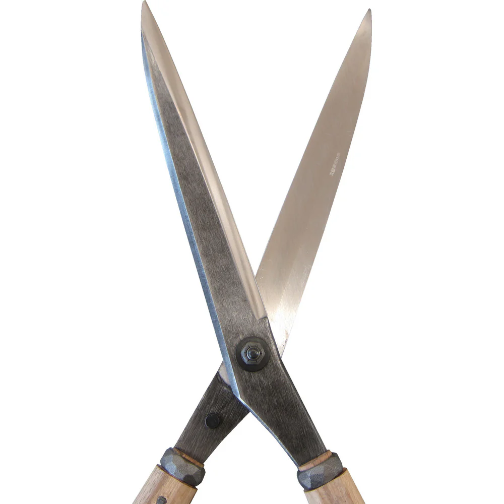 鋼典 刈込鋏 安来鋼付ネジ式トメ付 1尺樫 和釘打桂コブ柄 【直送品】 返品・キャンセル・他商品と同時購入は不可 - Image 5