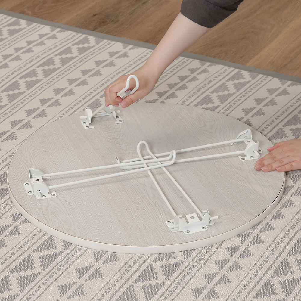 ローテーブル 丸60 WHW 10859 【直送品】 返品・キャンセル・他商品と同時購入は不可 - Image 4