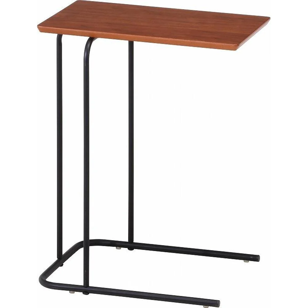 突板サイドテーブル 12519 【直送品】 返品・キャンセル・他商品と同時購入は不可