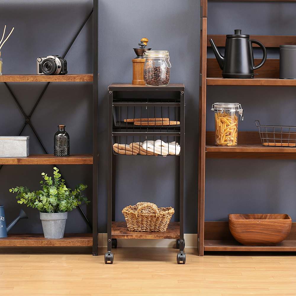 キッチンワゴン ナビア 2821 14661 【直送品】 返品・キャンセル・他商品と同時購入は不可 - Image 2