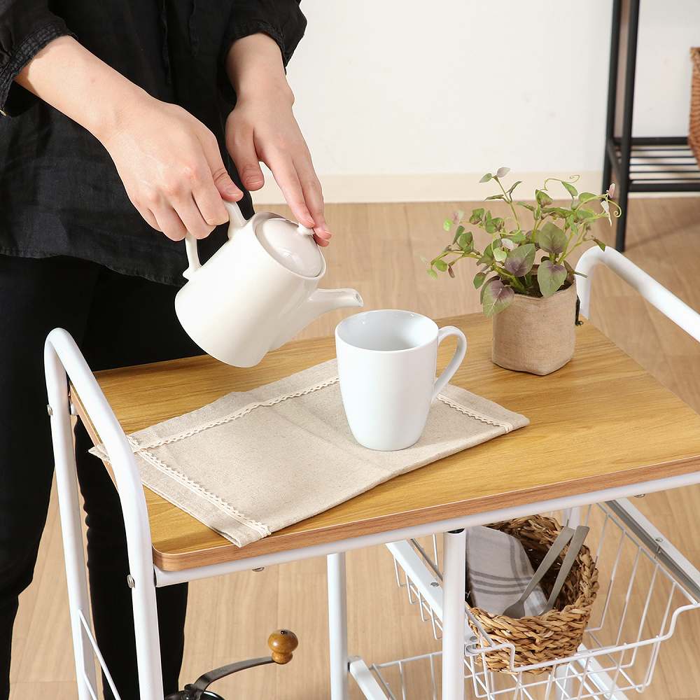 キッチンワゴン FBC-02-1 15424 【直送品】 返品・キャンセル・他商品と同時購入は不可 - Image 5