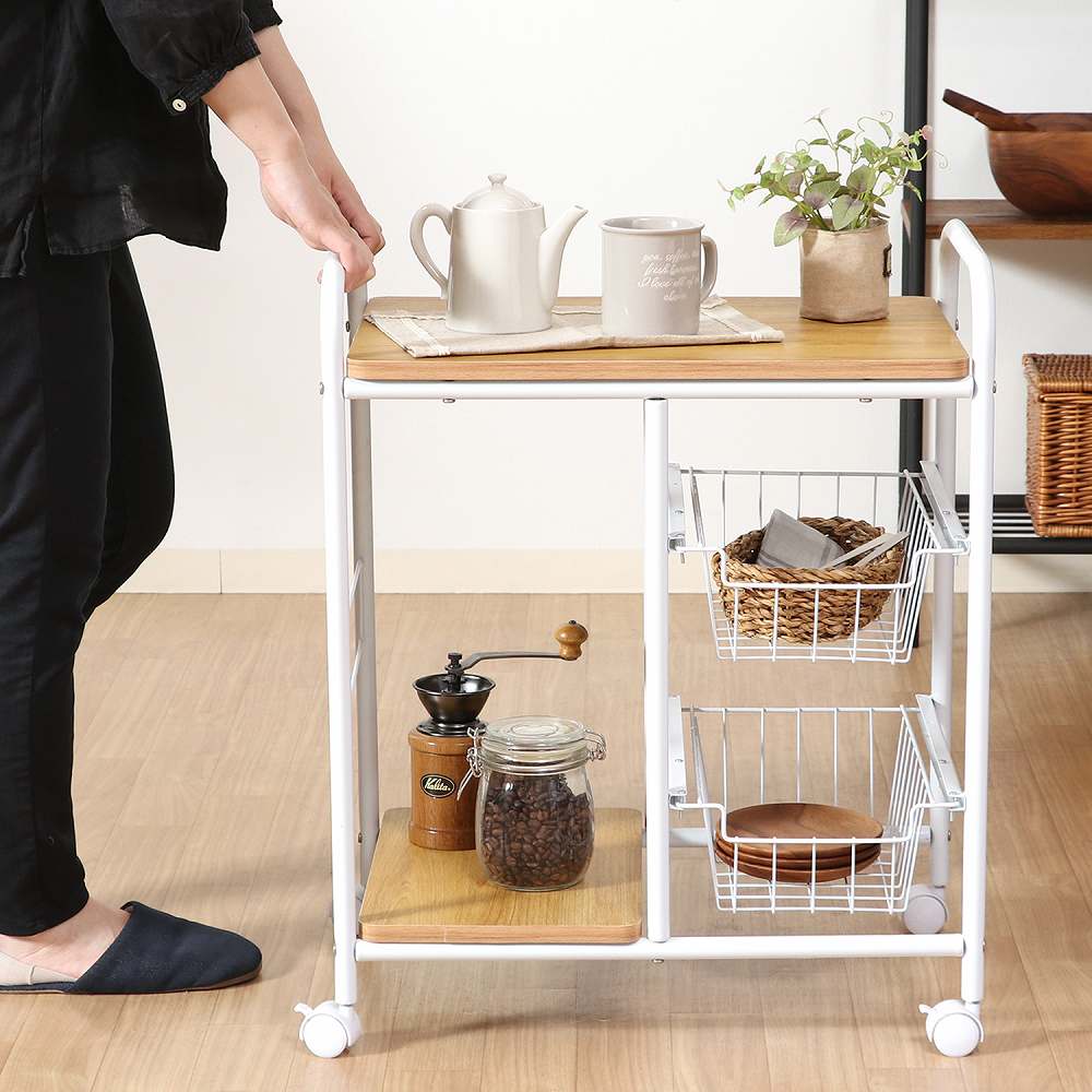 キッチンワゴン FBC-02-1 15424 【直送品】 返品・キャンセル・他商品と同時購入は不可 - Image 6