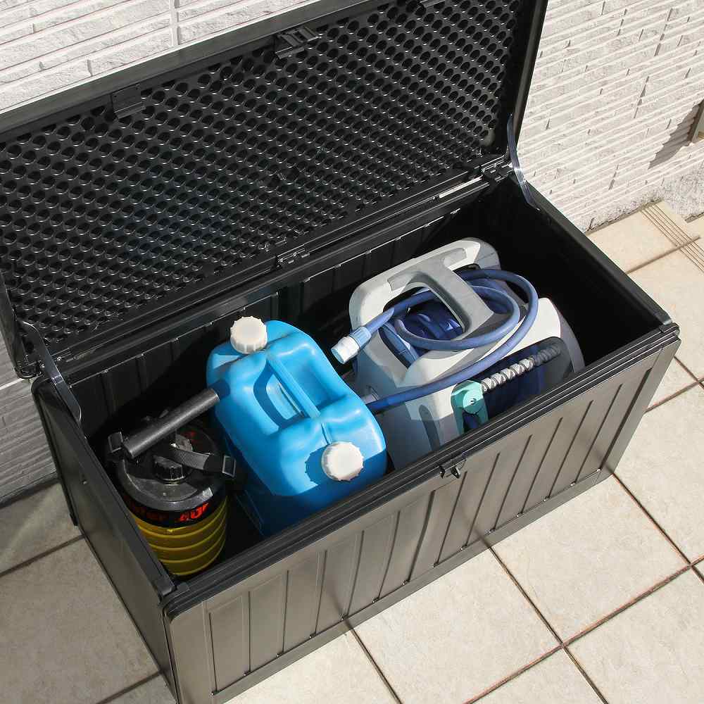 収納BOXベンチ BK 190L 55252 【直送品】 返品・キャンセル・他商品と同時購入は不可 - Image 3