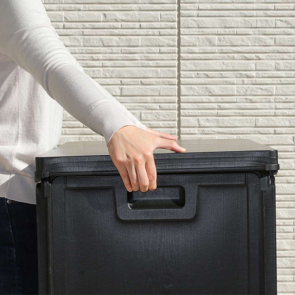 収納BOXベンチ BK 190L 55252 【直送品】 返品・キャンセル・他商品と同時購入は不可 - Image 5