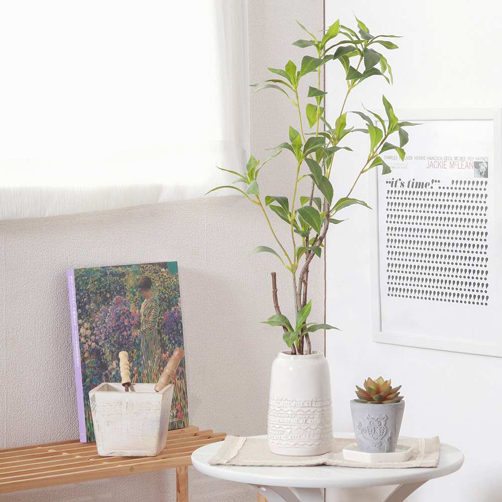 フェイクグリーン ギンモクセイ セラミックポット 41133 【直送品】 返品・キャンセル・他商品と同時購入は不可 - Image 2