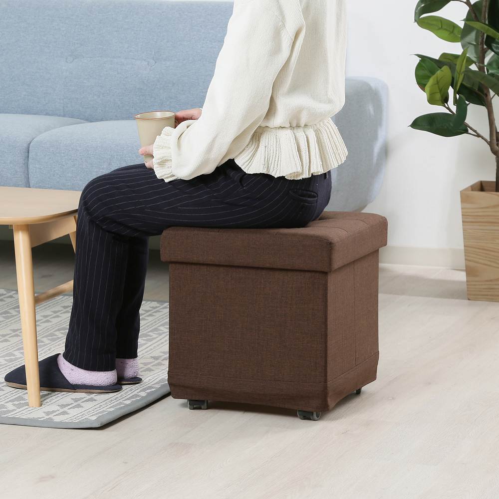 ベルク フォールディングスツール BR W38 51302 【直送品】 返品・キャンセル・他商品と同時購入は不可 - Image 2