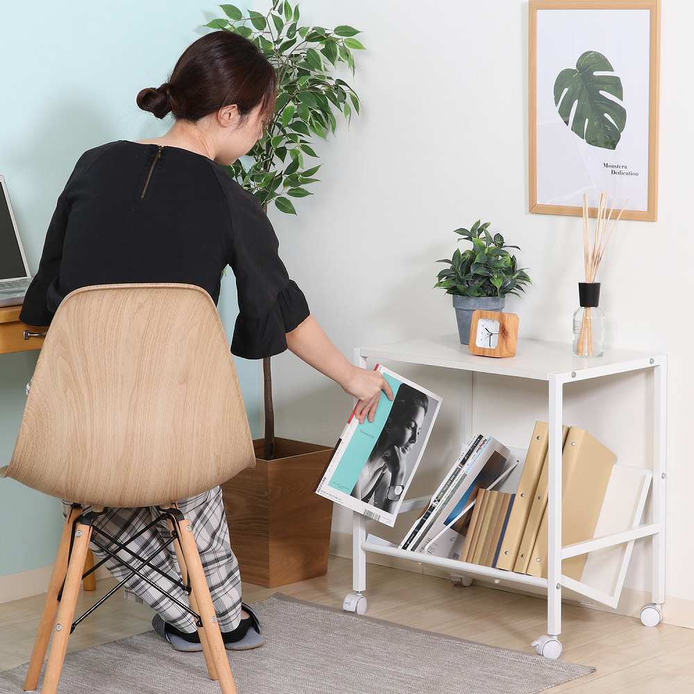 ファイルワゴン1段 83984 【直送品】 返品・キャンセル・他商品と同時購入は不可 - Image 3