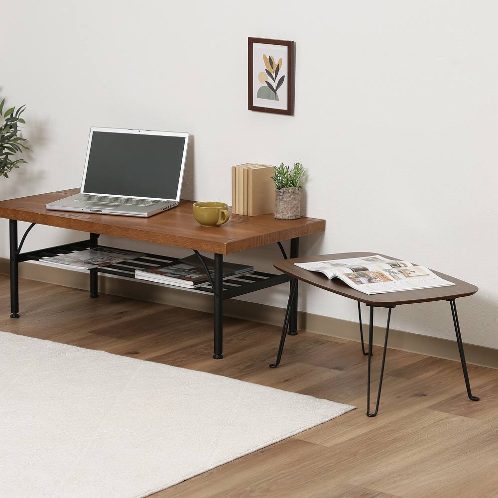 折れ脚ローテーブル トロン 6040 92245 【直送品】 返品・キャンセル・他商品と同時購入は不可 - Image 3