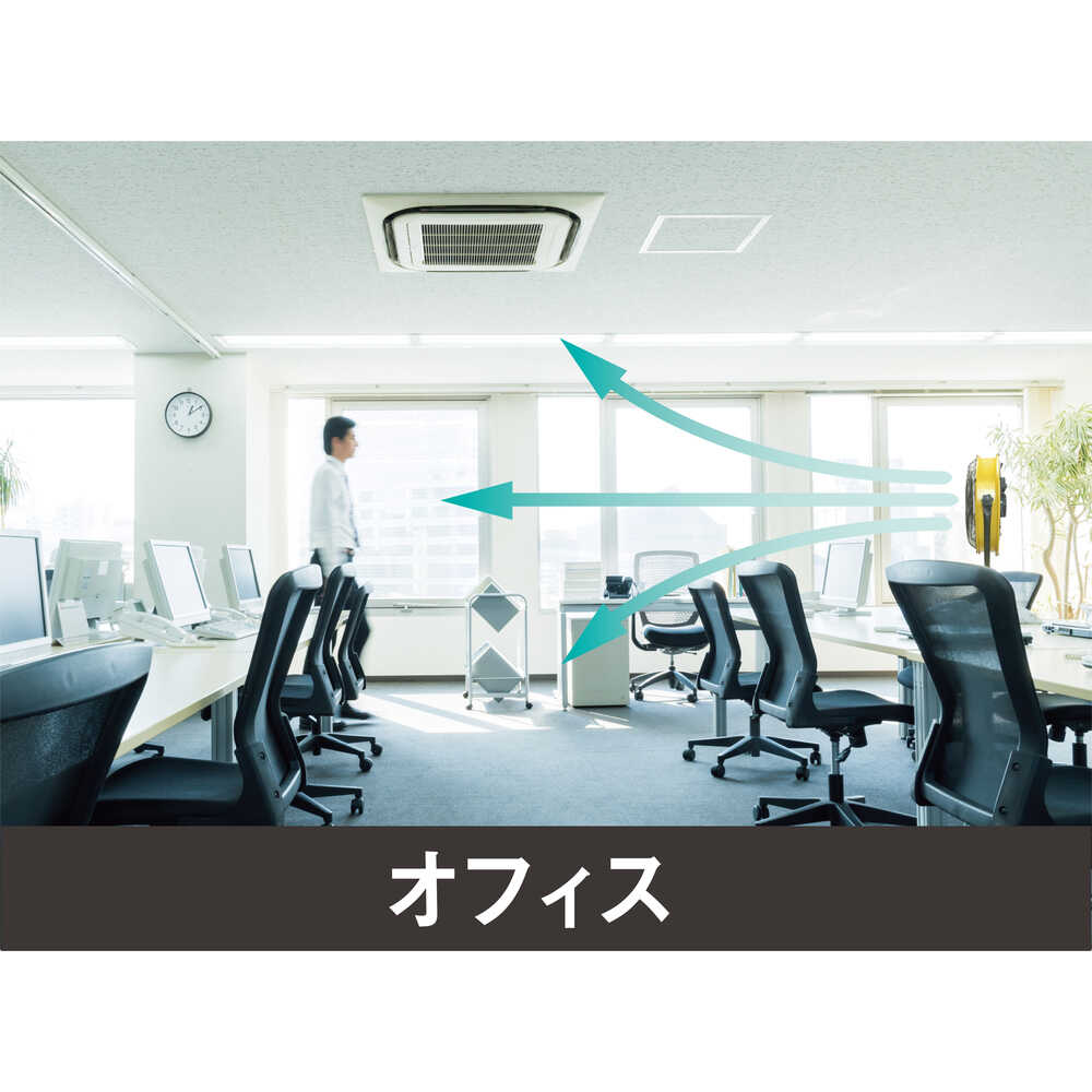 HVP18SDC CAT 工場扇 45cm（スタンドタイプ）【直送品】 返品・キャンセル・他商品と同時購入は不可 - Image 3