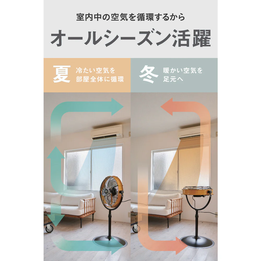 HVP18SDC CAT 工場扇 45cm（スタンドタイプ）【直送品】 返品・キャンセル・他商品と同時購入は不可 - Image 5