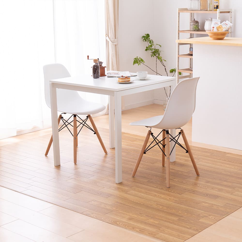 水拭きできるクッションフロア ナチュラル 182×220 【直送品】 返品・キャンセル・他商品と同時購入は不可
