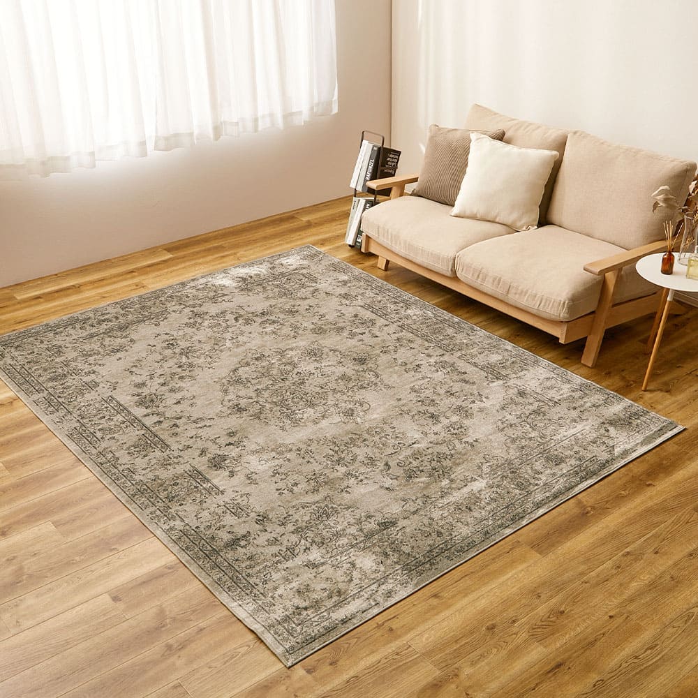 ベルギー製モケットラグ ビオレッタ BR 135×195 【直送品】 返品・キャンセル・他商品と同時購入は不可