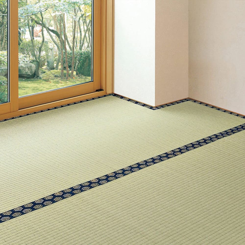 フリーカット裏付 い草カーペット みすず 団地間4.5畳 【直送品】 返品・キャンセル・他商品と同時購入は不可