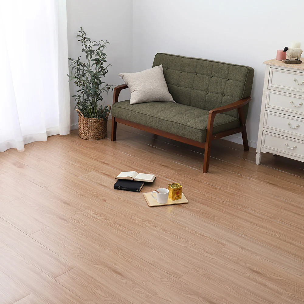 貼ってはがせる ウッド調フロアタイル 【直送品】 返品・キャンセル・他商品と同時購入は不可