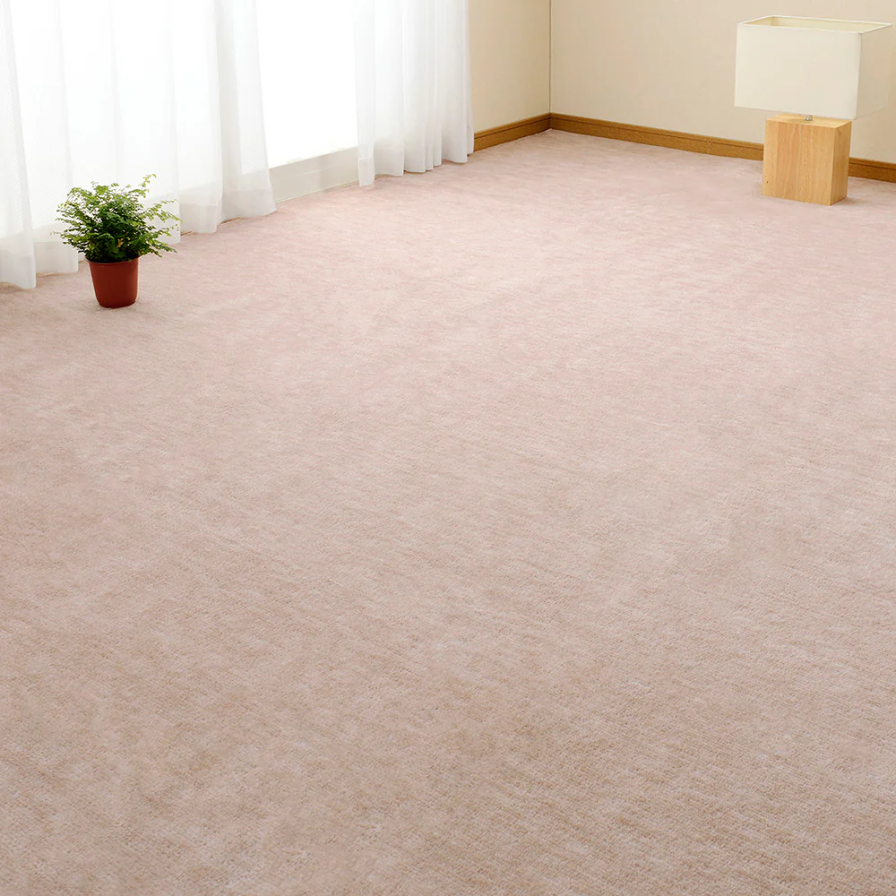 ペットにやさしい平織カーペット ラウム 255×340cm ベージュ 【直送品】 返品・キャンセル・他商品と同時購入は不可