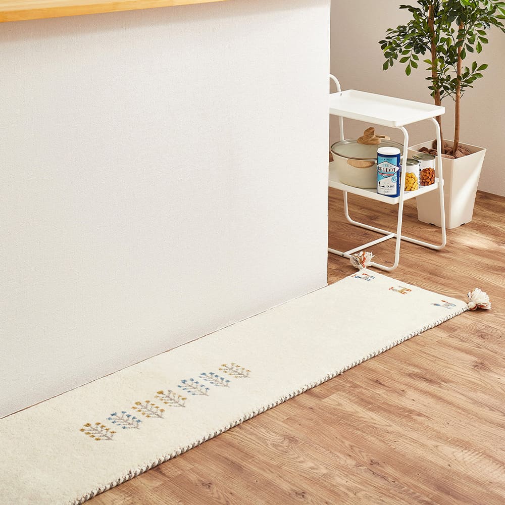 GABBEH D21 40X120 【直送品】 返品・キャンセル・他商品と同時購入は不可