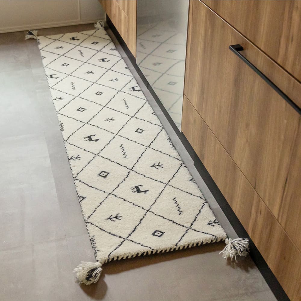 GABBEH D22 40X240 【直送品】 返品・キャンセル・他商品と同時購入は不可