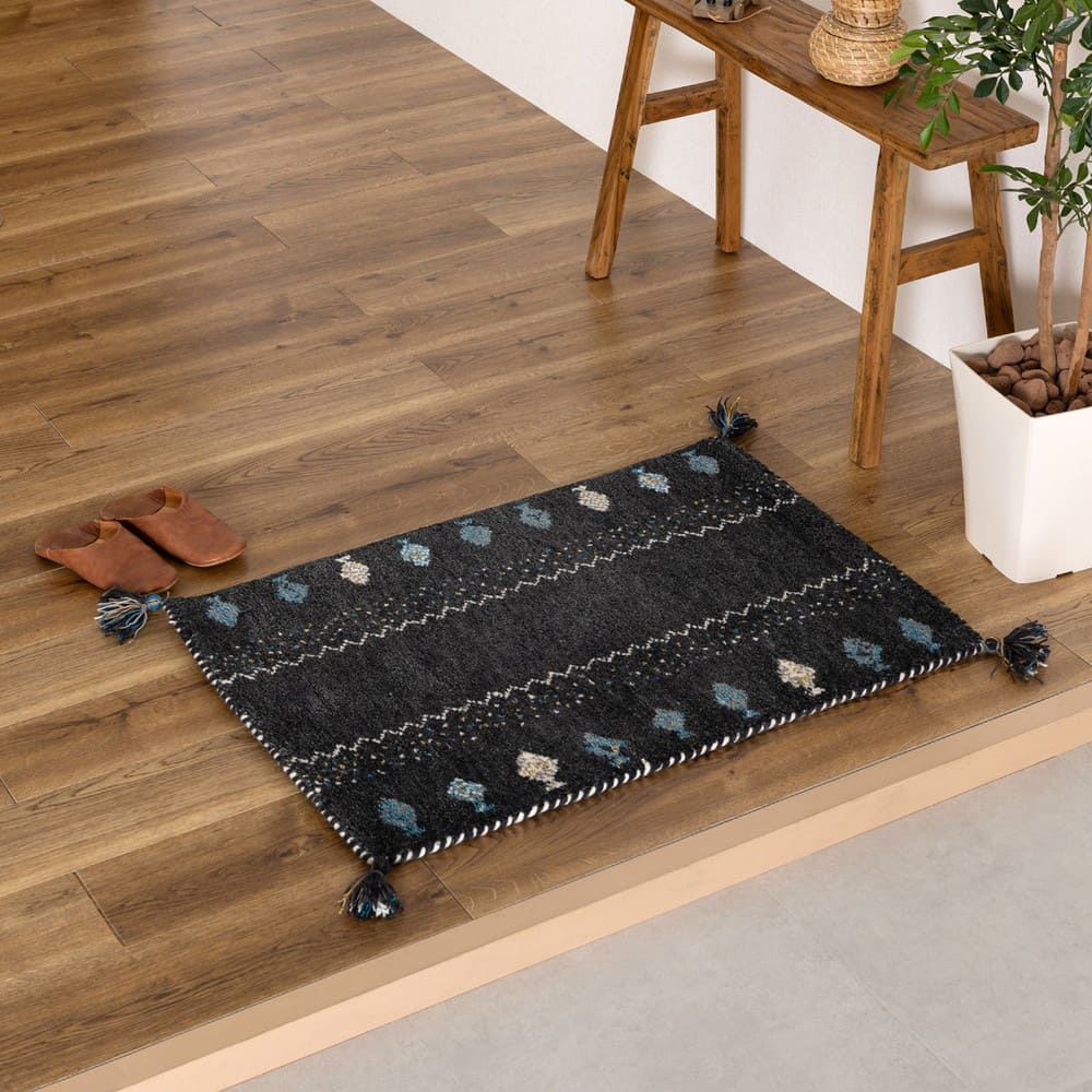 GABBEH D24 45X75 45×75cm 【直送品】 返品・キャンセル・他商品と同時購入は不可
