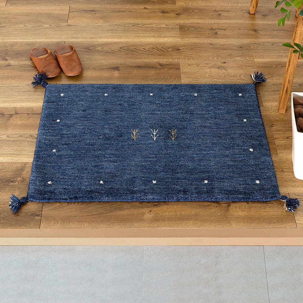 ギャッベ LORRI BUFF L18 60x90 【直送品】 返品・キャンセル・他商品と同時購入は不可