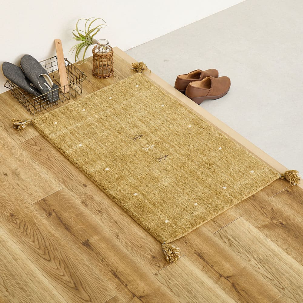 ギャッベ LORRI BUFF L19 60x90 【直送品】 返品・キャンセル・他商品と同時購入は不可
