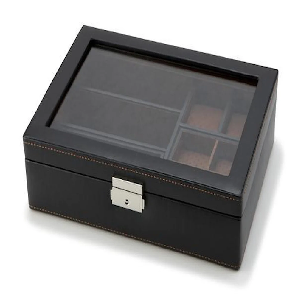 メンズボックスL(小物収納) 240-576BK 【直送品】 返品・キャンセル・他商品と同時購入は不可