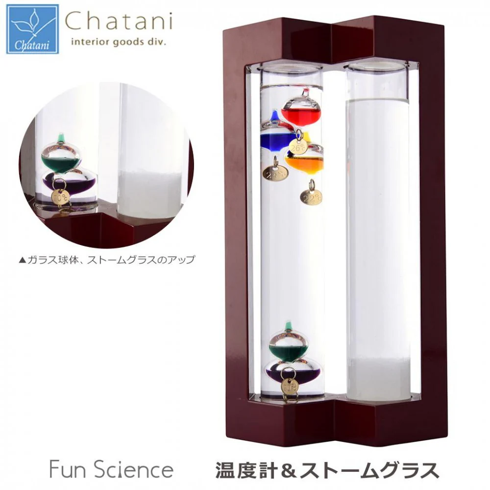 温度計&ストームグラス 333-273 【直送品】 返品・キャンセル・他商品と同時購入は不可 - Image 2