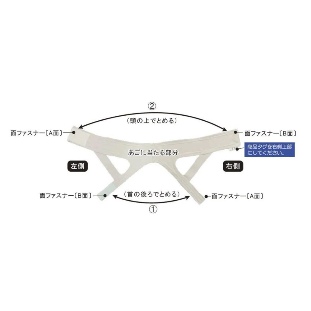 ソフラ あごバンテージIII グレー L 007414 【直送品】 返品・キャンセル・他商品と同時購入は不可 - Image 4