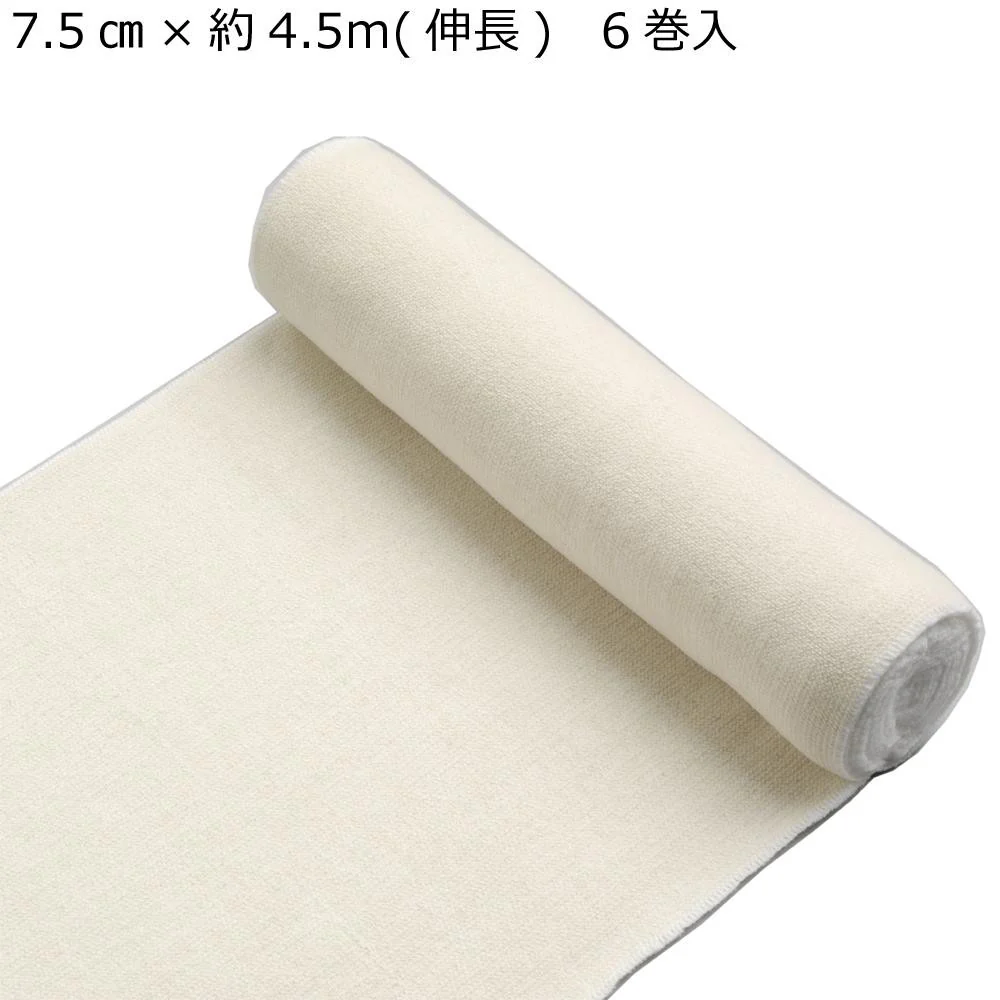クレープ 弾力包帯 No.4 022004 【直送品】 返品・キャンセル・他商品と同時購入は不可