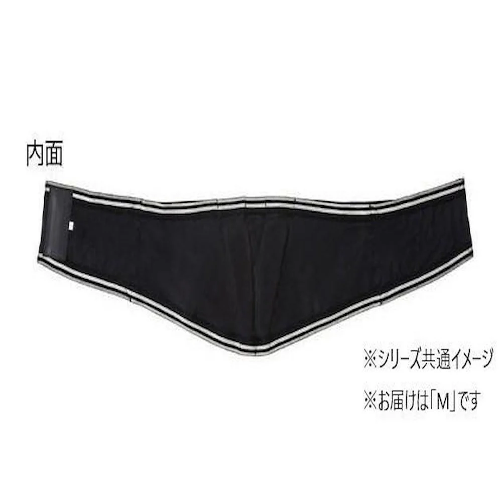 腰部ベルト ランバックスリム ブラック M 033973 【直送品】 返品・キャンセル・他商品と同時購入は不可 - Image 2