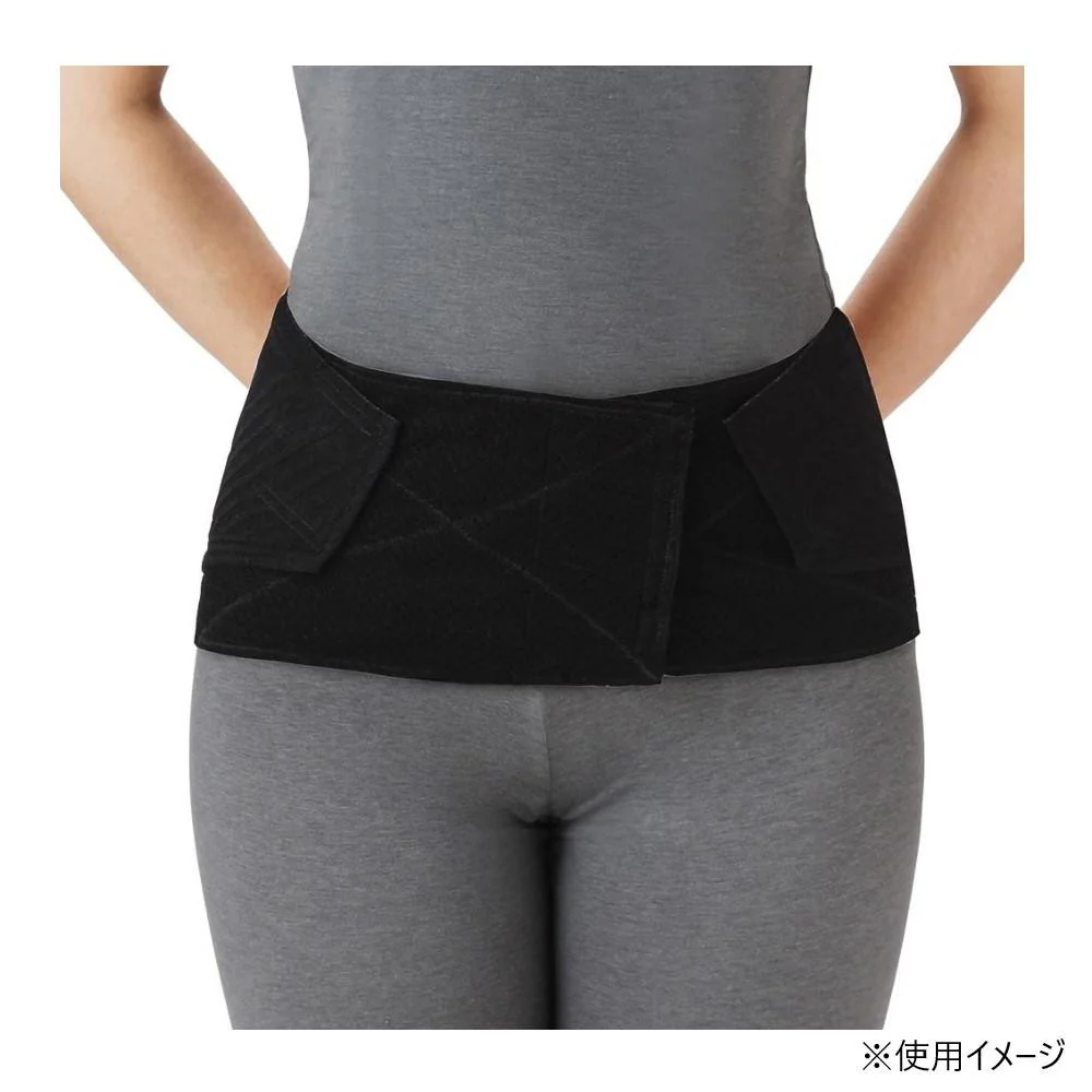 腰部ベルト ランバックスリム ブラック LL 033975 【直送品】 返品・キャンセル・他商品と同時購入は不可 - Image 4