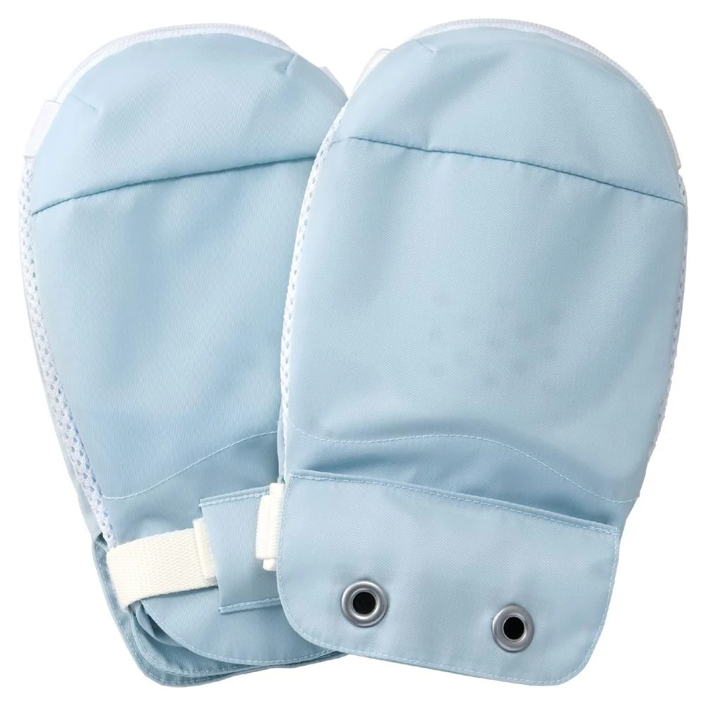 セーフミトンII ブルー 1双(2枚)入 左右兼用 041051 【直送品】 返品・キャンセル・他商品と同時購入は不可