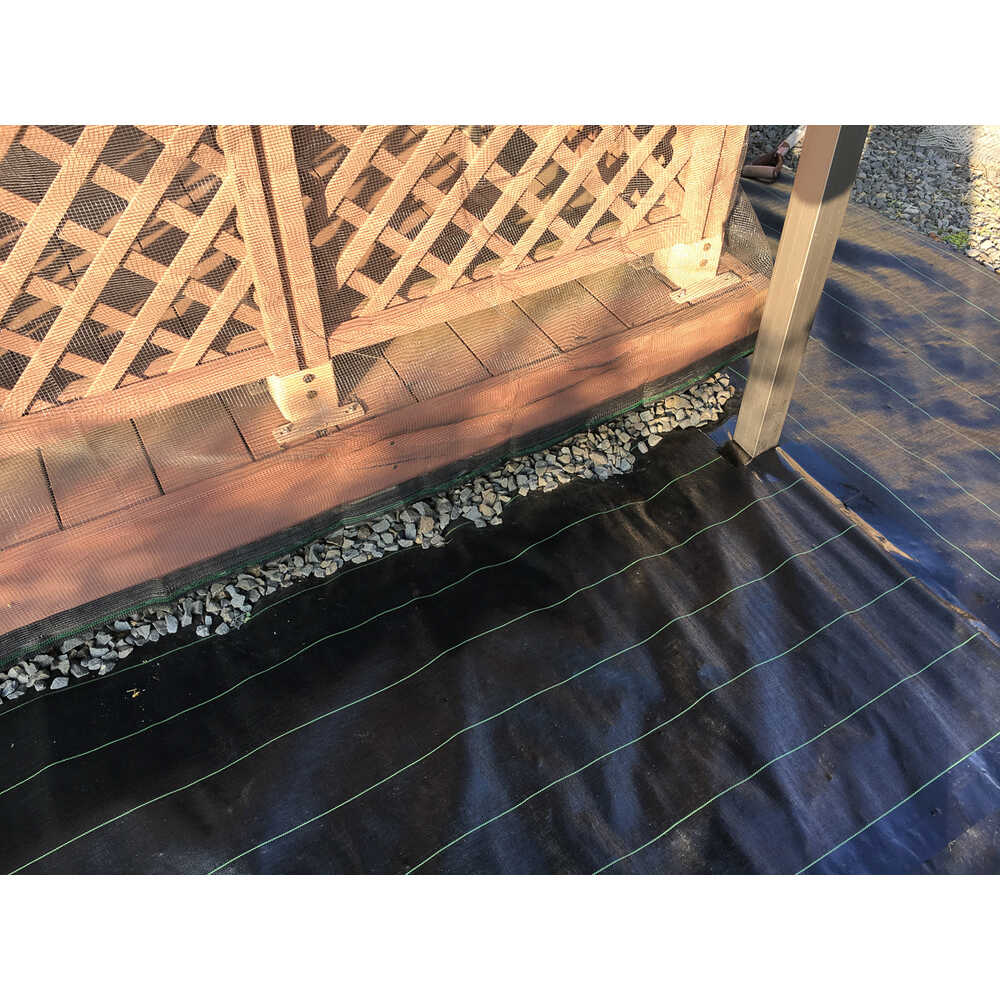 Dio 防草シート ハイグレード8年 黒 0.5m×50m 【直送品】 返品・キャンセル・他商品と同時購入は不可 - Image 2