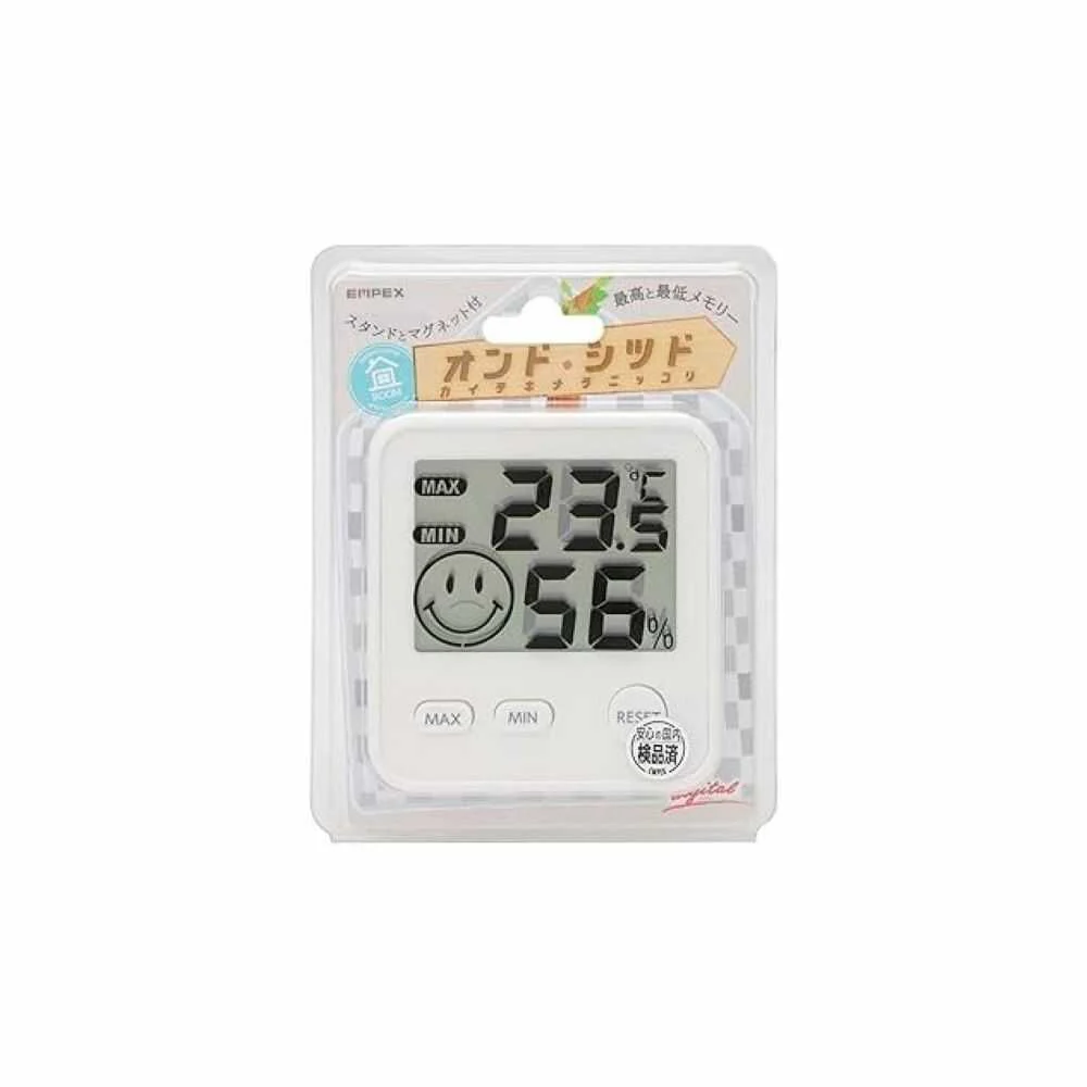 エンペックス EMPEX おうちルームデジタルmidi温度・湿度計 温度計 湿度計 TD-8411 - Image 3