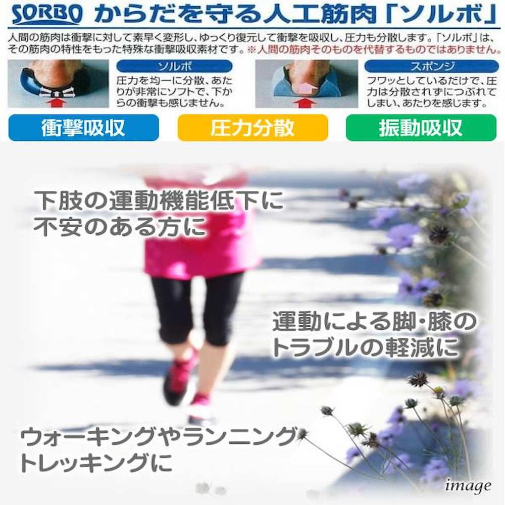 ウォーク ニーレッグサポーター M・63537 【直送品】 返品・キャンセル・他商品と同時購入は不可 - Image 4