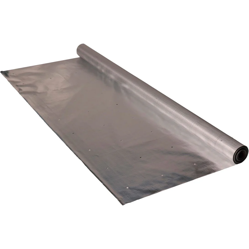 萩原 ターピー 強力アルミ反射クロス(有孔)1.5m×50m/R 【直送品】 返品・キャンセル・他商品と同時購入は不可