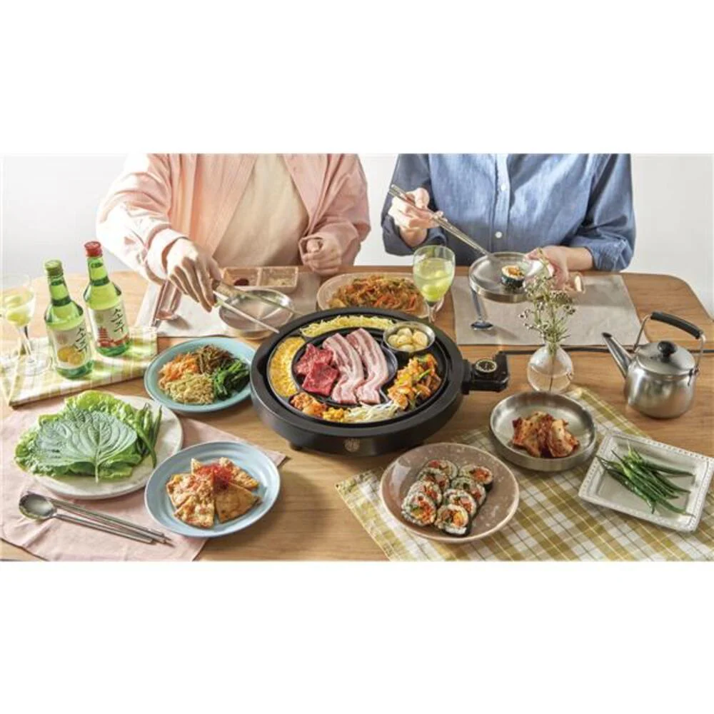 APIX グリルマイスター ホットプレート 減煙 韓国焼肉 ブラック AGP-350 1台 - Image 9