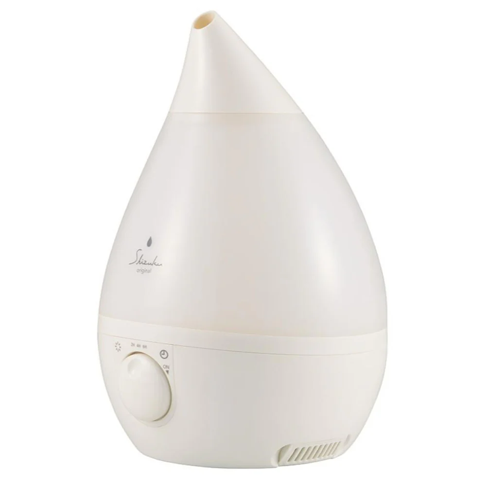 超音波式アロマ加湿器 SHIZUKU ASZ-330-WH タッチパネル式 無段階加湿量調節 自動OFF機能 ソイミルク 1台 - Image 2
