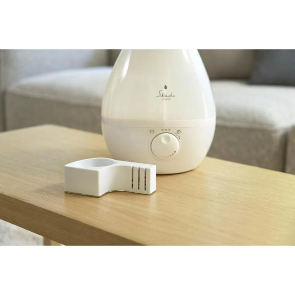 超音波式アロマ加湿器 SHIZUKU ASZ-330-WH タッチパネル式 無段階加湿量調節 自動OFF機能 ソイミルク 1台 - Image 6