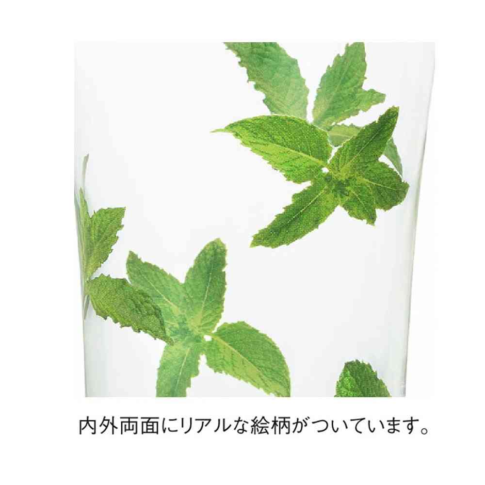 アデリア イミテーショングラス ミントタンブラー 1個 - Image 4