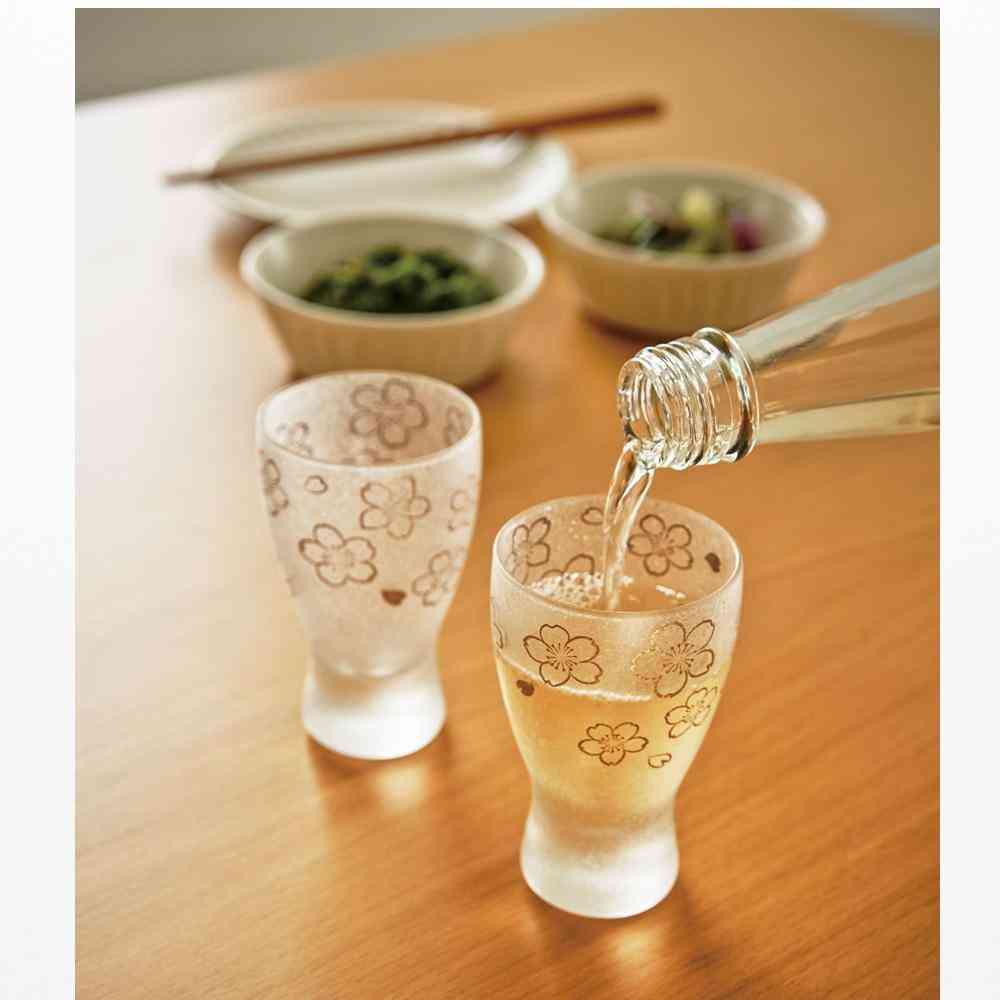 アデリア プレミアム桜酒グラスペアセット 100ml×2個 - Image 2