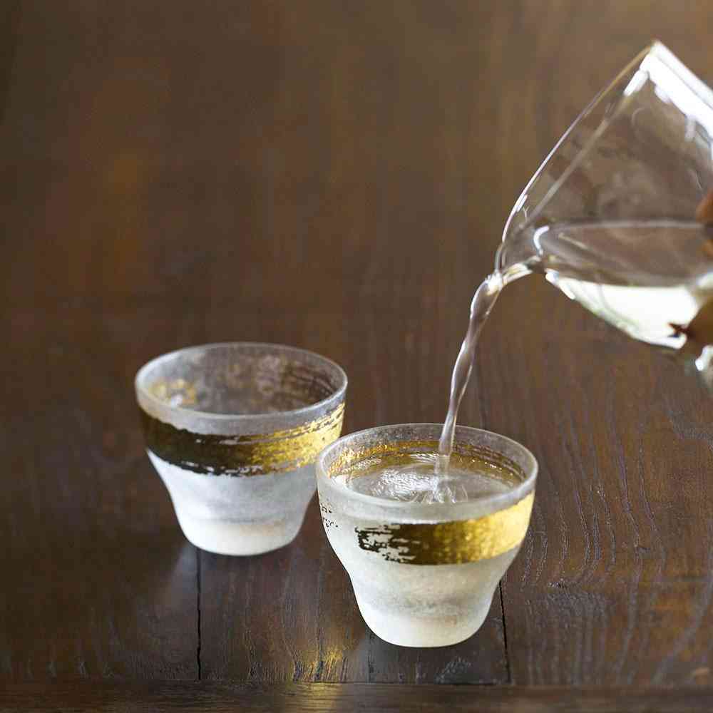 アデリア プレミアムニッポンテイスト 金一文字 酒グラスペアセット 90ml×2個 - Image 2