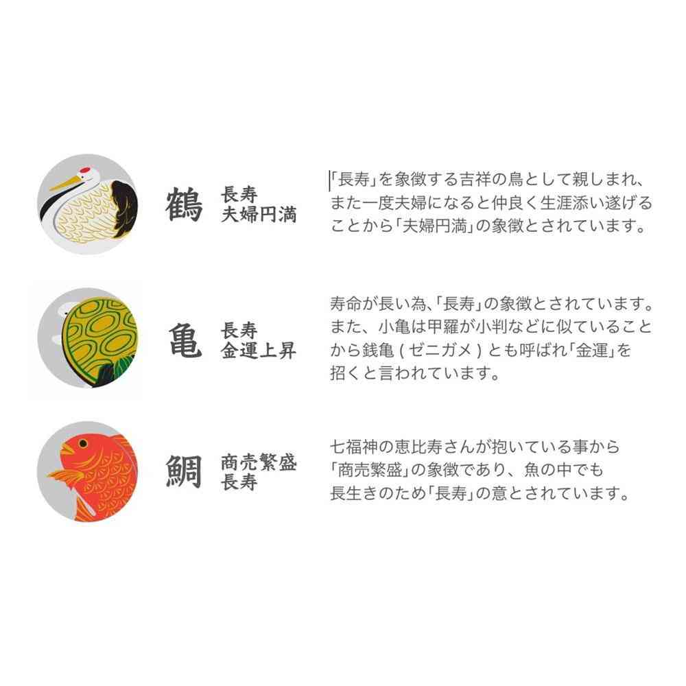 アデリア めでたmono 福寿 豆皿 鶴亀セット 豆皿×2枚 - Image 5