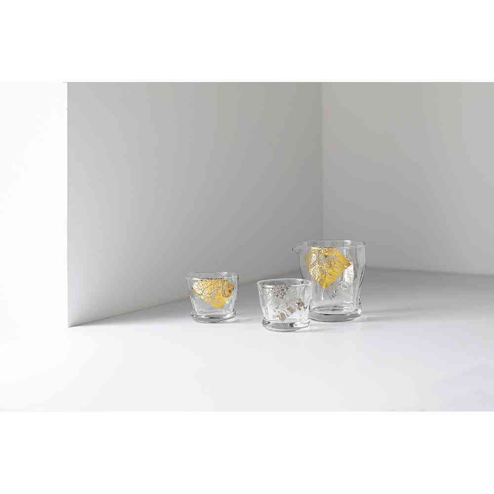 アデリア てびねりフルード 金羅凛 酒器セット 片口280ml×1個、盃100ml×2個 - Image 3