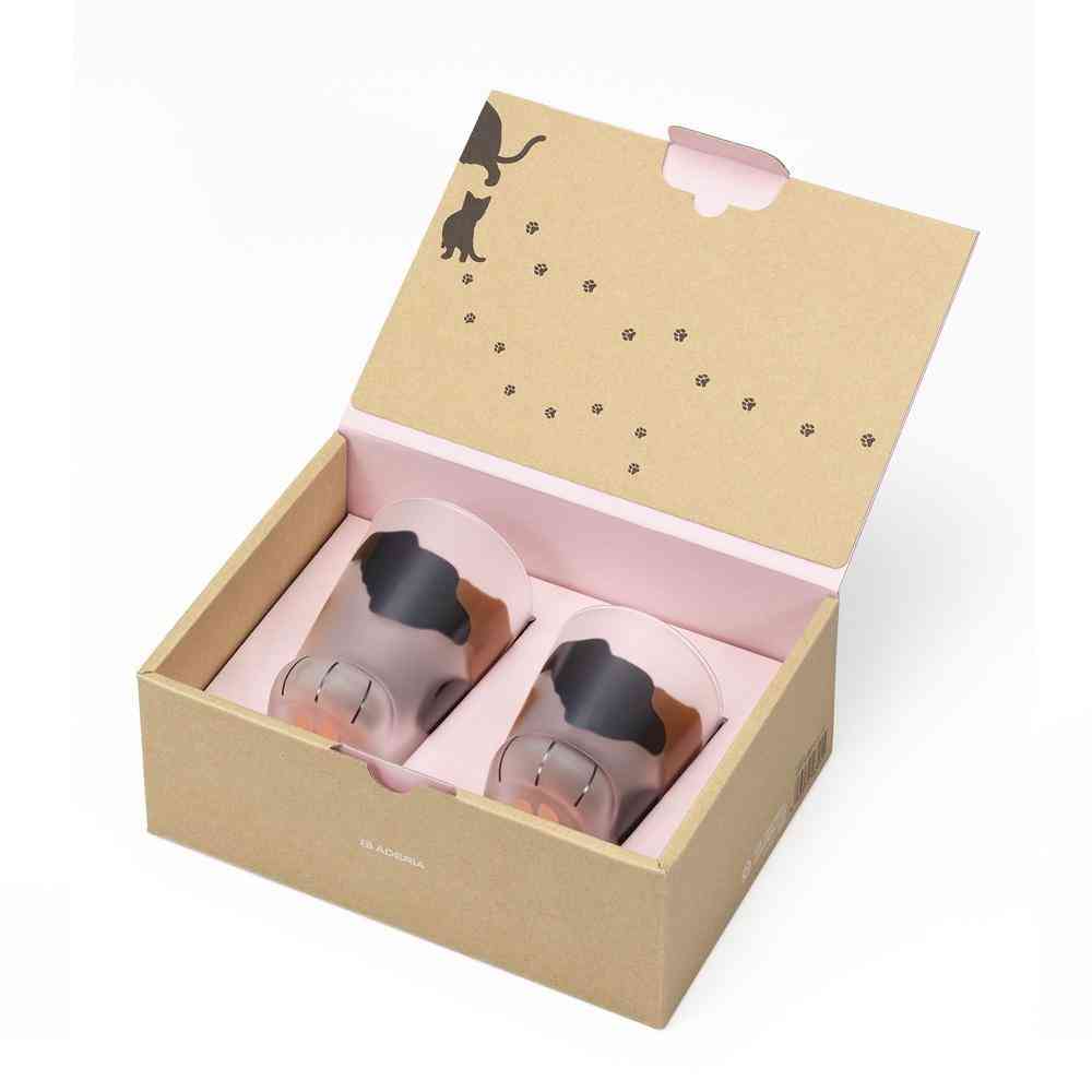 アデリア coconeco グラス 親子セット ミケ 230ml×1個、300ml×1個 - Image 2