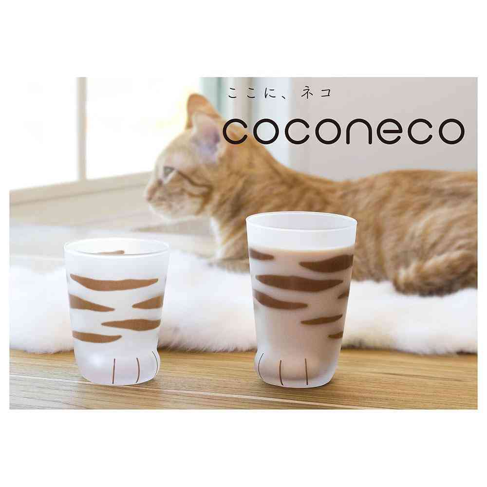 アデリア coconeco グラス 親子セット トラ 230ml×1個、300ml×1個 - Image 2