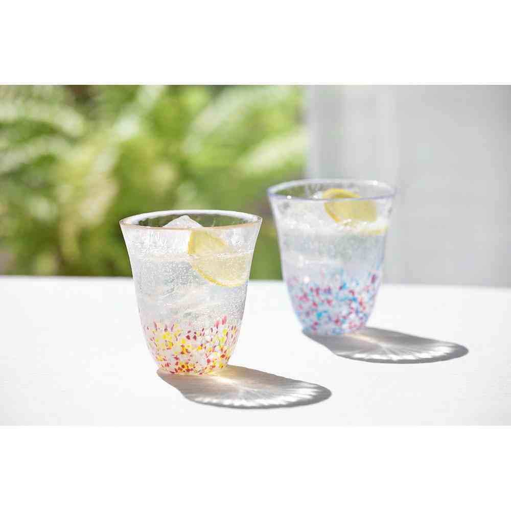 アデリア sakuraグラスペア 菜の花と青い空 320ml×2個 - Image 2