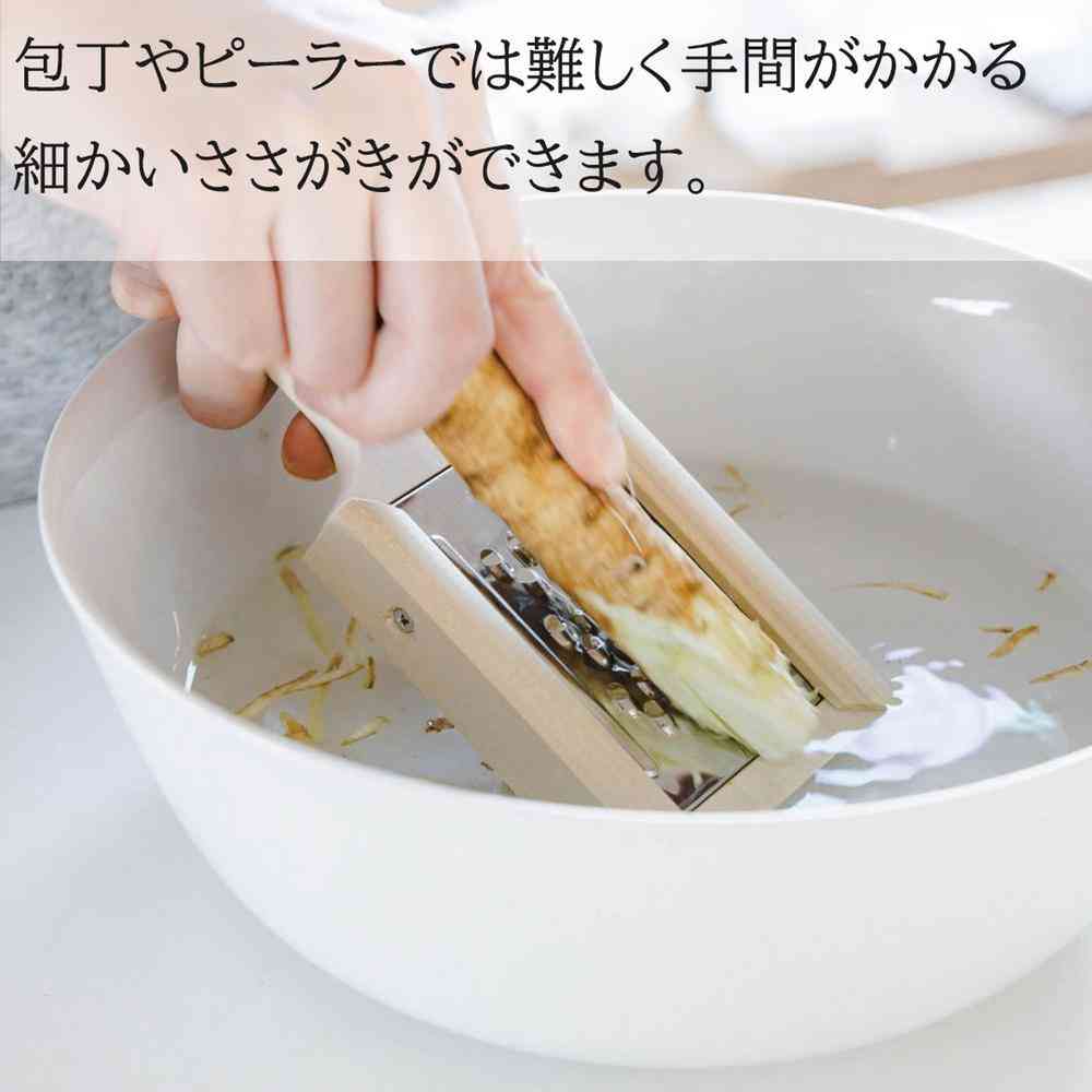 小柳産業 木製調理器 ささがき一丁 1個 - Image 3
